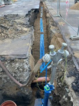 Oprava havarijního stavu vodovodního řadu I a II. etapa včetně rekonstrukce hlavní vodovodní šachty