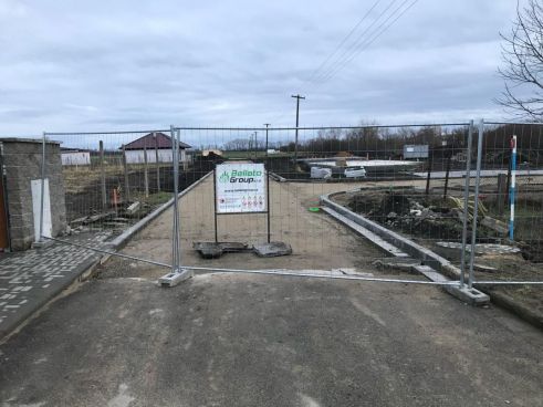 Výstavba inženýrských sítí a asfaltové komunikace pro novou zástavbu